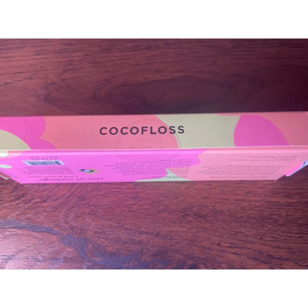 Cocofloss Tropical Trio Watermelon,Orange,Strawberry 99-yd MadeInItaly+IPSYPouch